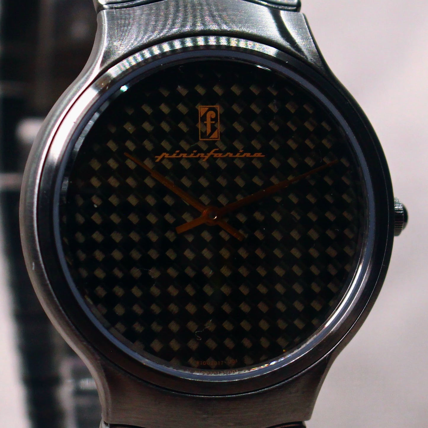 Pininfarina Carbon Dial Swiss Mens Quartz Watch