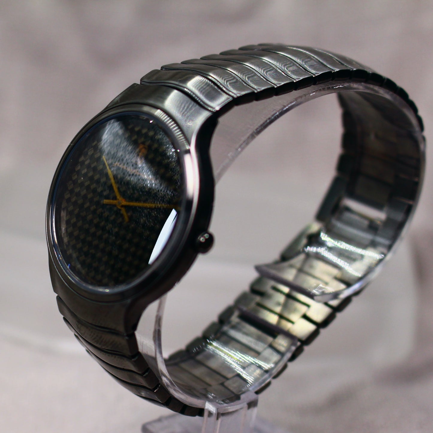Pininfarina Carbon Dial Swiss Mens Quartz Watch