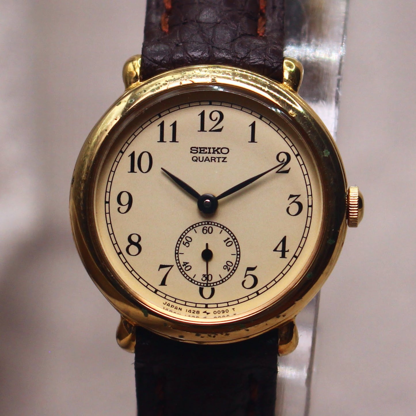Vintage Seiko Ladies Small Seconds Dress Watch - 1428-0010 - 1993