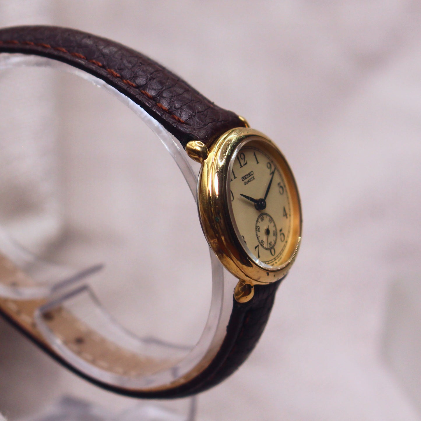 Vintage Seiko Ladies Small Seconds Dress Watch - 1428-0010 - 1993