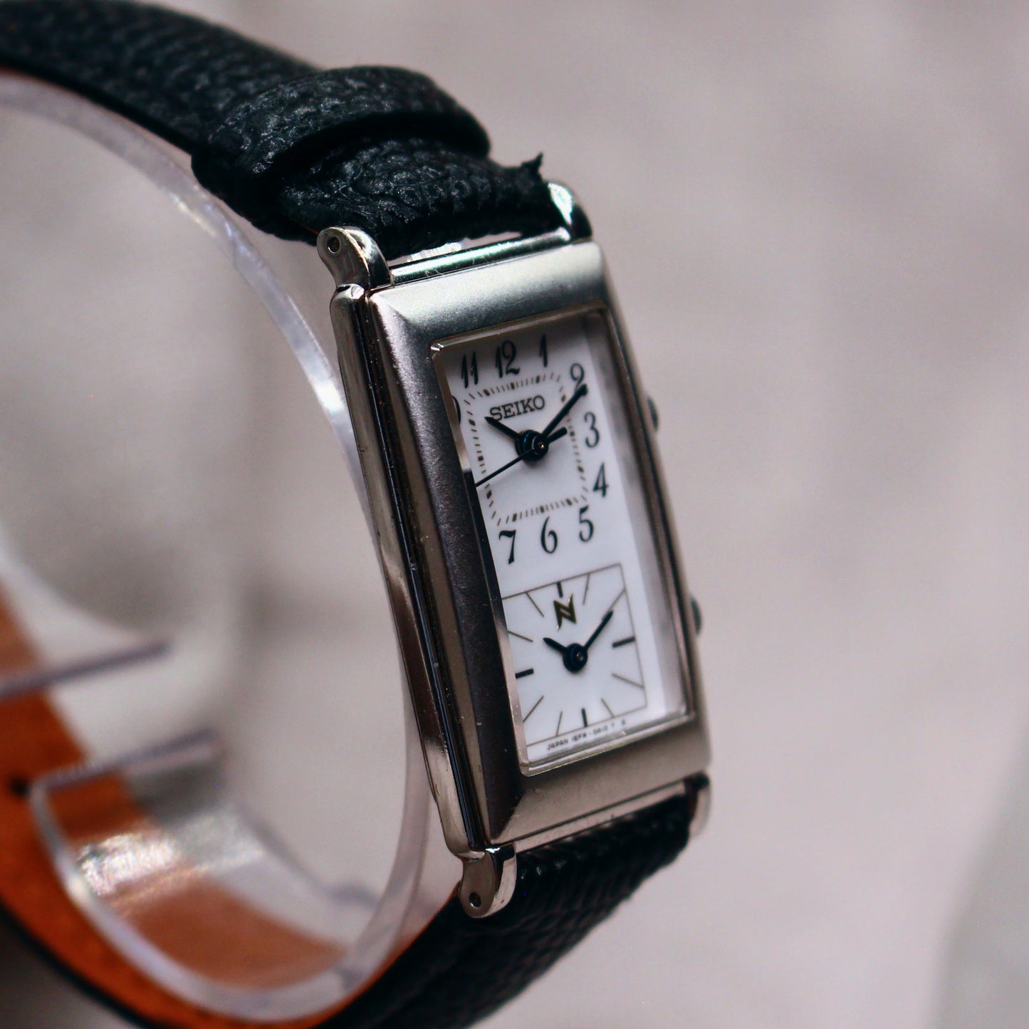 Seiko Lukia Dual Time Silver Watch - 1EFW-5A00 - 1996