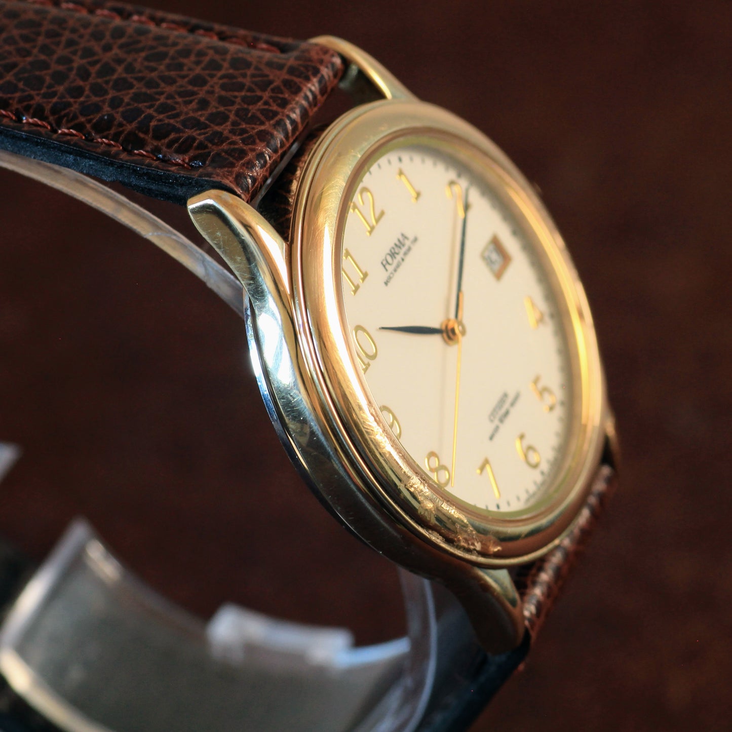 Citizen-Made Forma Mens Dress Watch, Classic Gold Tone - 4762-A71038