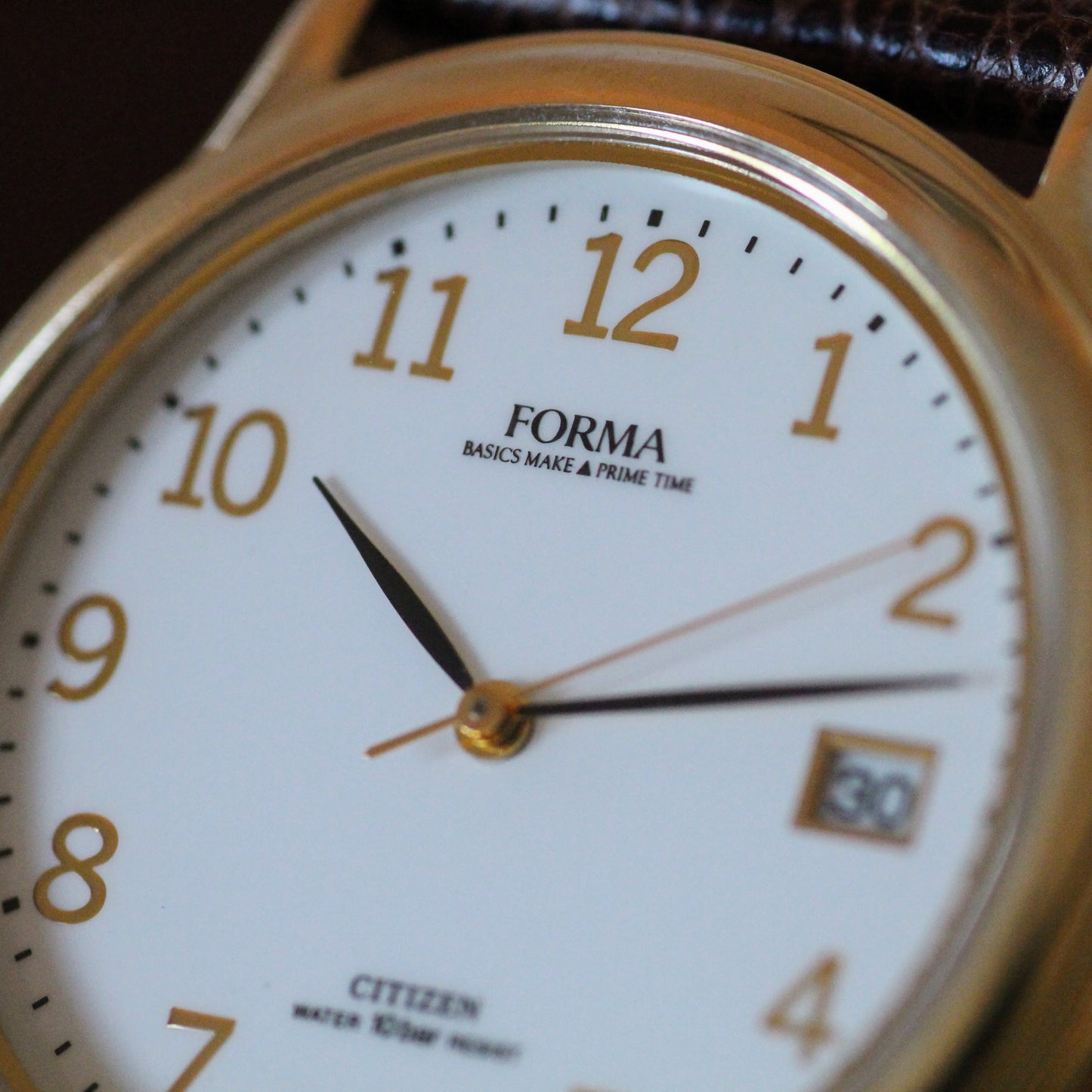Citizen-Made Forma Mens Dress Watch, Classic Gold Tone - 4762-A71038