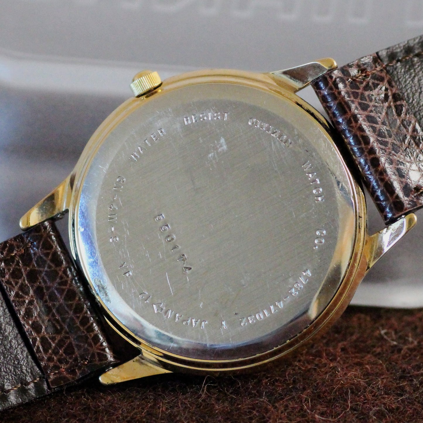 Citizen-Made Forma Mens Dress Watch, Classic Gold Tone - 4762-A71038