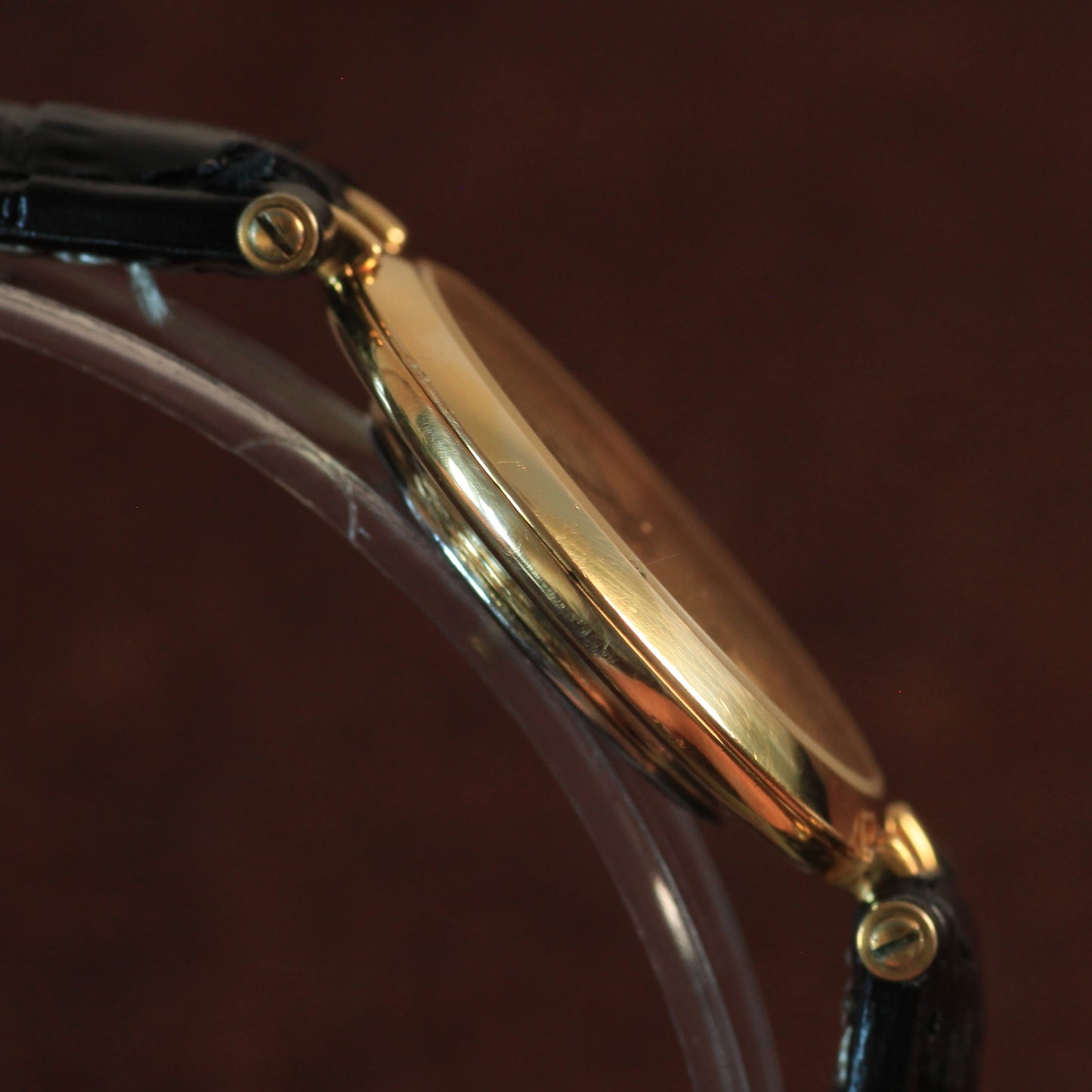 Vintage Givenchy Paris Womens Gold Dress Watch - Swiss Quartz