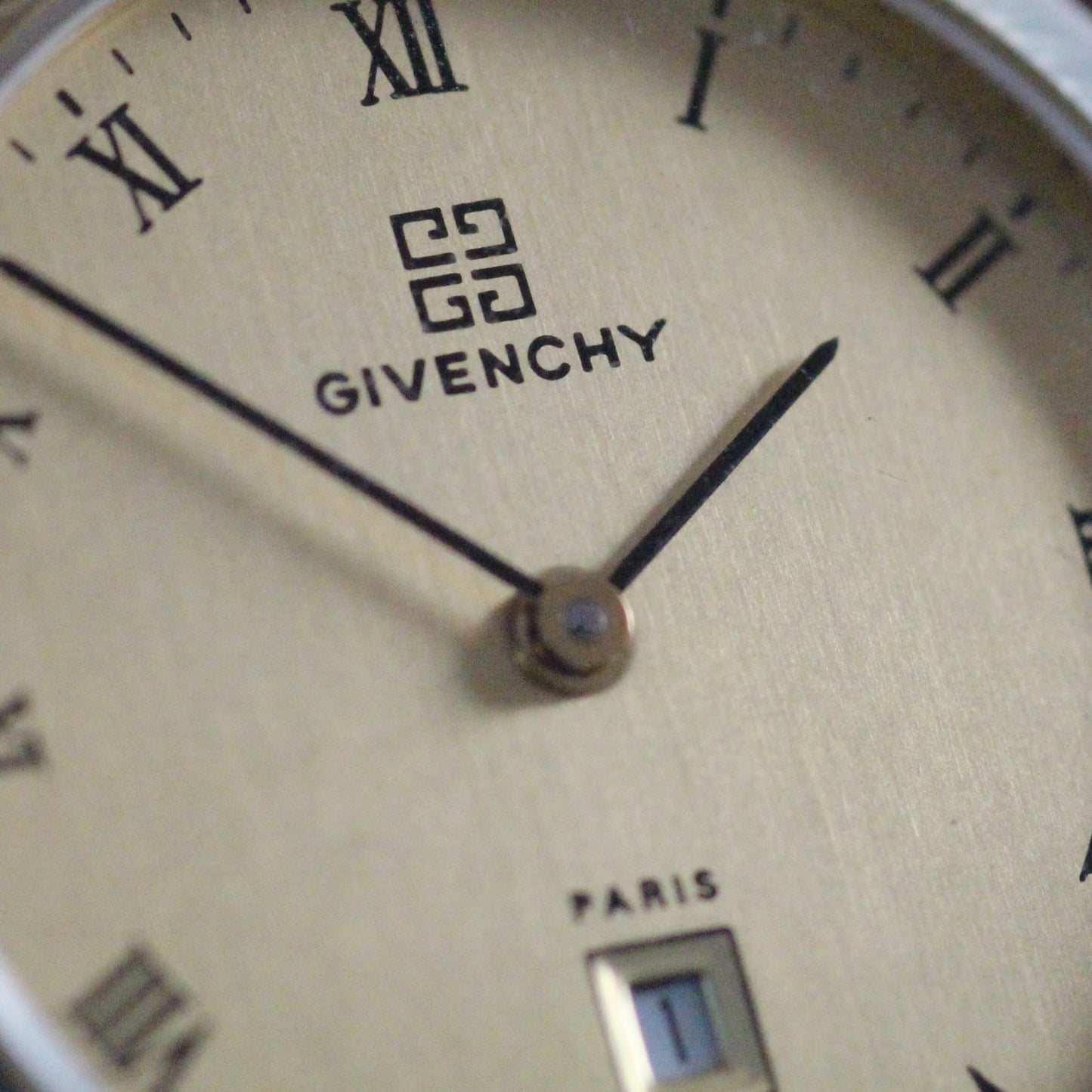 Vintage Givenchy Paris Womens Gold Dress Watch - Swiss Quartz