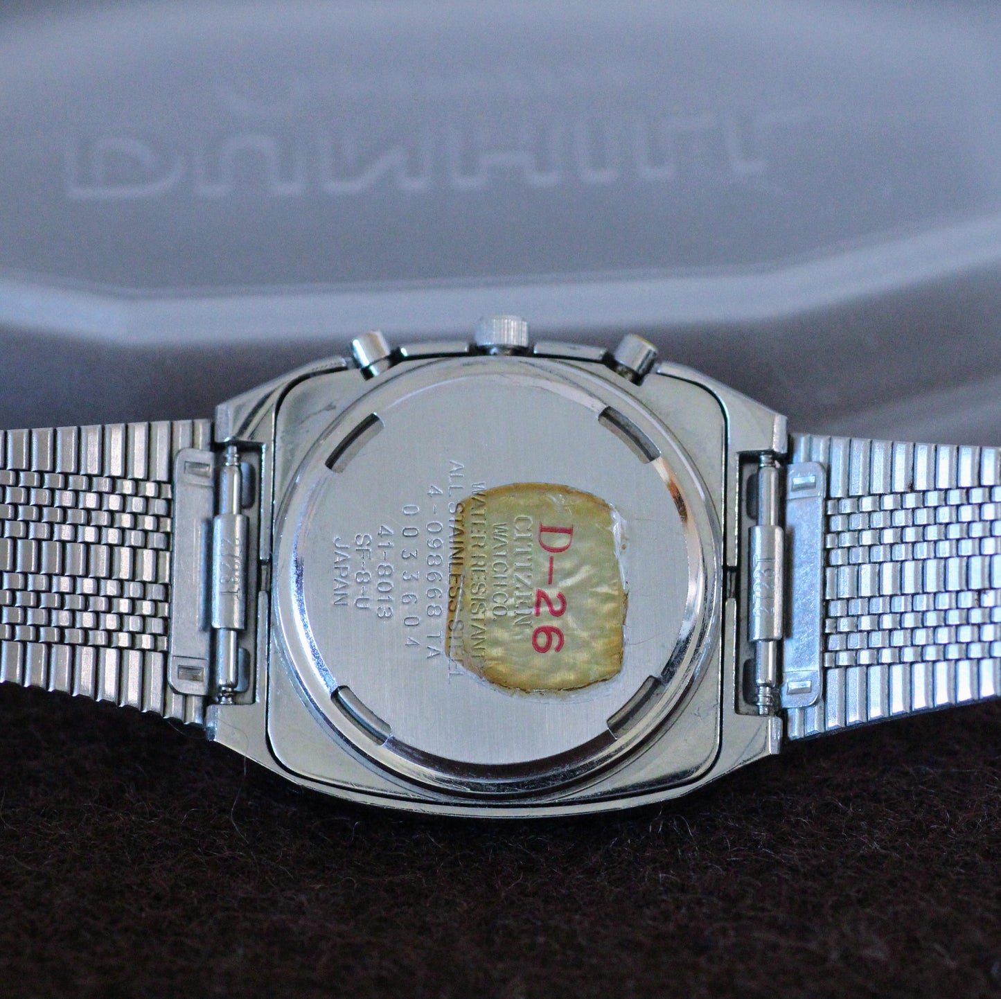 Vintage Citizen Ana-Digi Quartz Mens Watch - 1980s