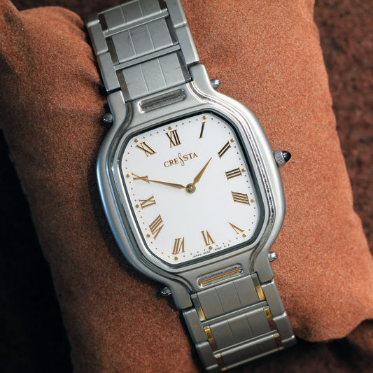 Vintage Seiko Cressta Rare JDM Mens Dress Watch - 8N20-5020, 1994