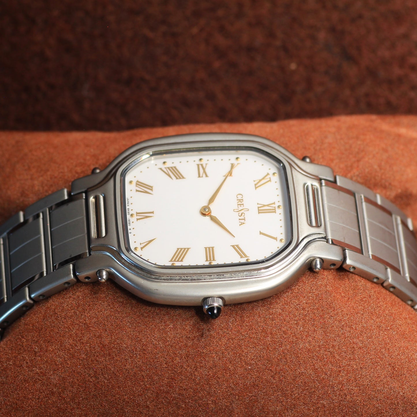 Vintage Seiko Cressta Rare JDM Mens Dress Watch - 8N20-5020, 1994