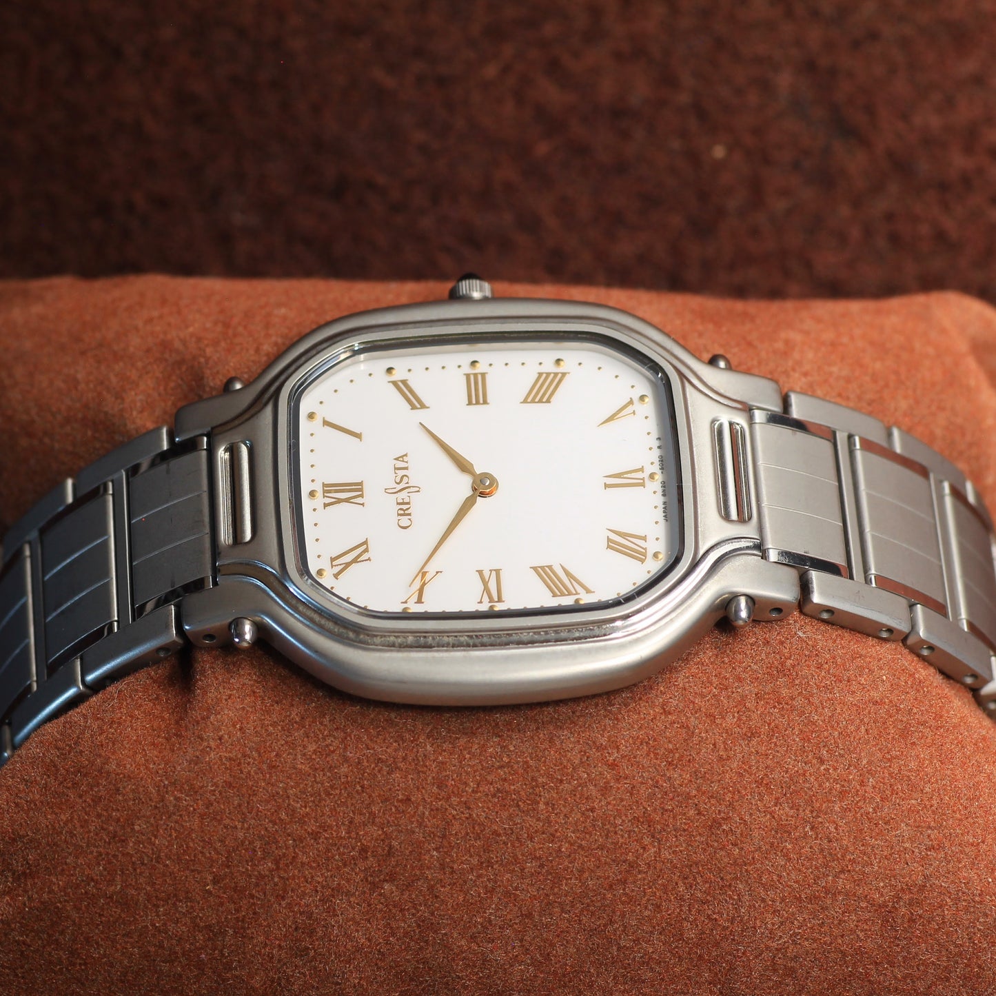 Vintage Seiko Cressta Rare JDM Mens Dress Watch - 8N20-5020, 1994