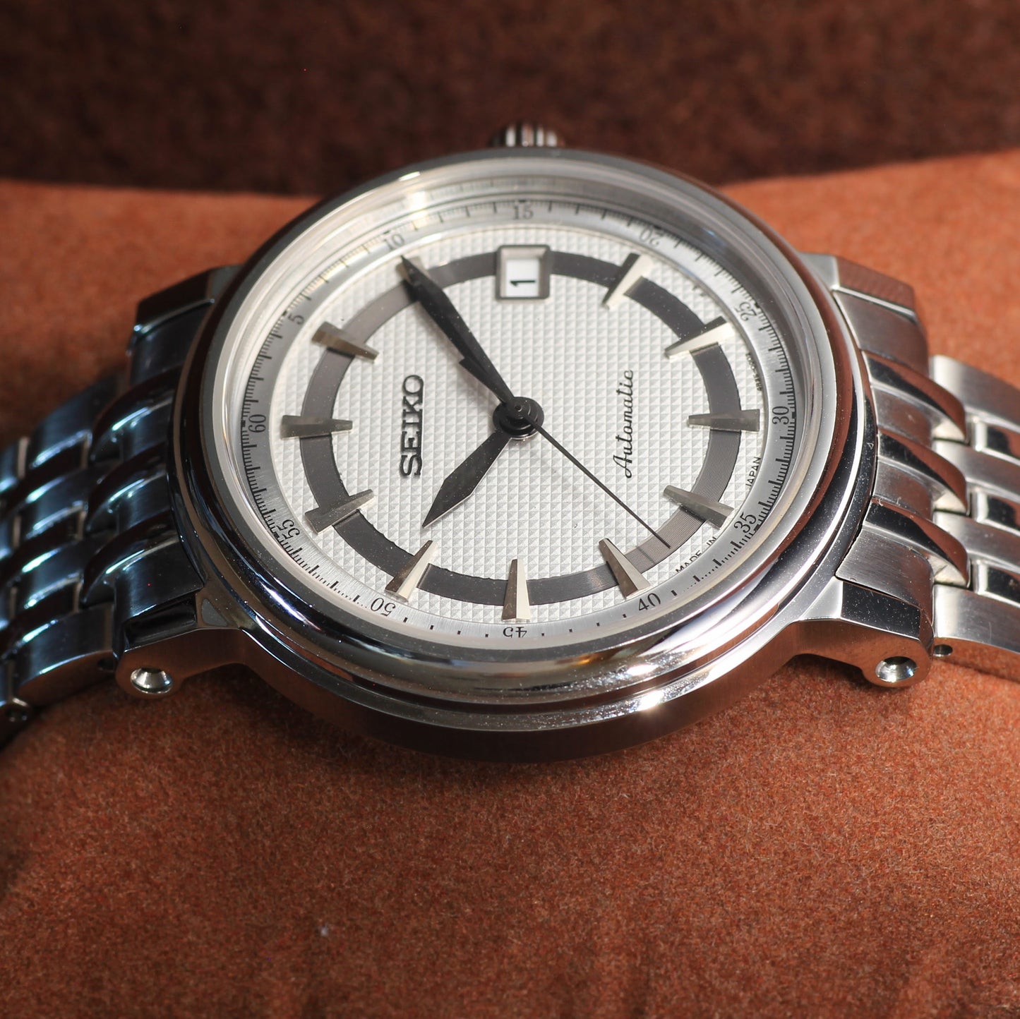 Seiko Presage Rare JDM Automatic Mens Watch - 4R35-00B0