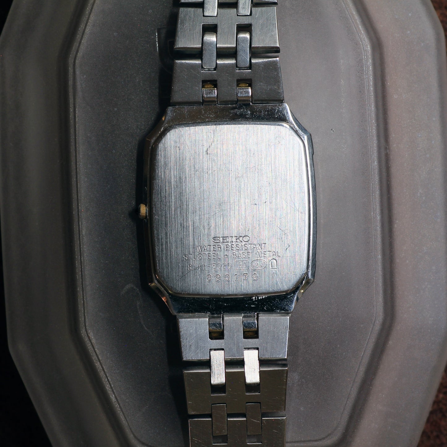 Vintage Seiko Dolce Two-Tone Mens Dress Watch - 8J41-5020 - 1998