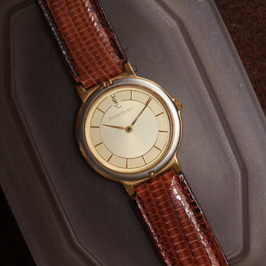 Vintage Yves Saint Laurent NOS Womens Dress Watch - Never Worn