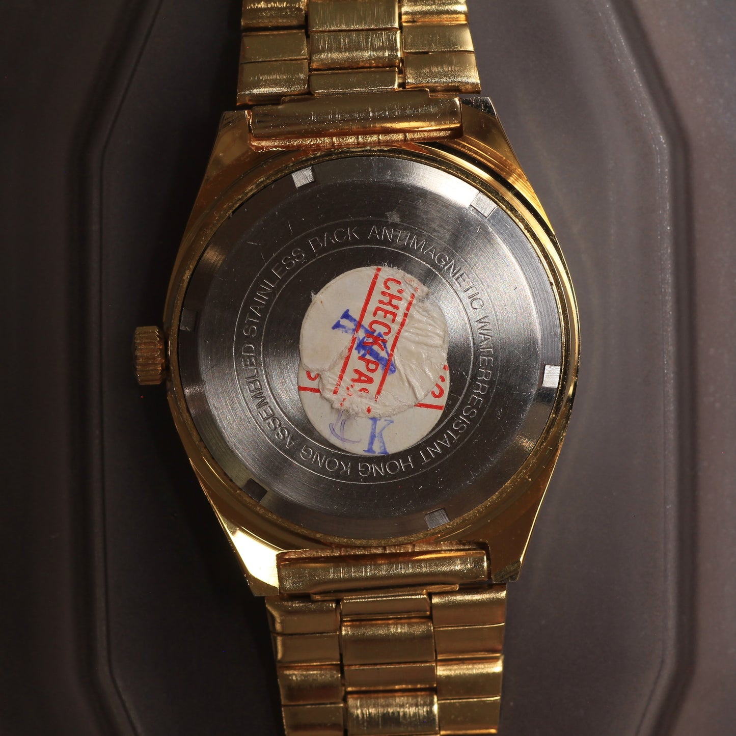Vintage Ligin De Luxe Swiss Mens Dress Watch - Hong Kong Assembled
