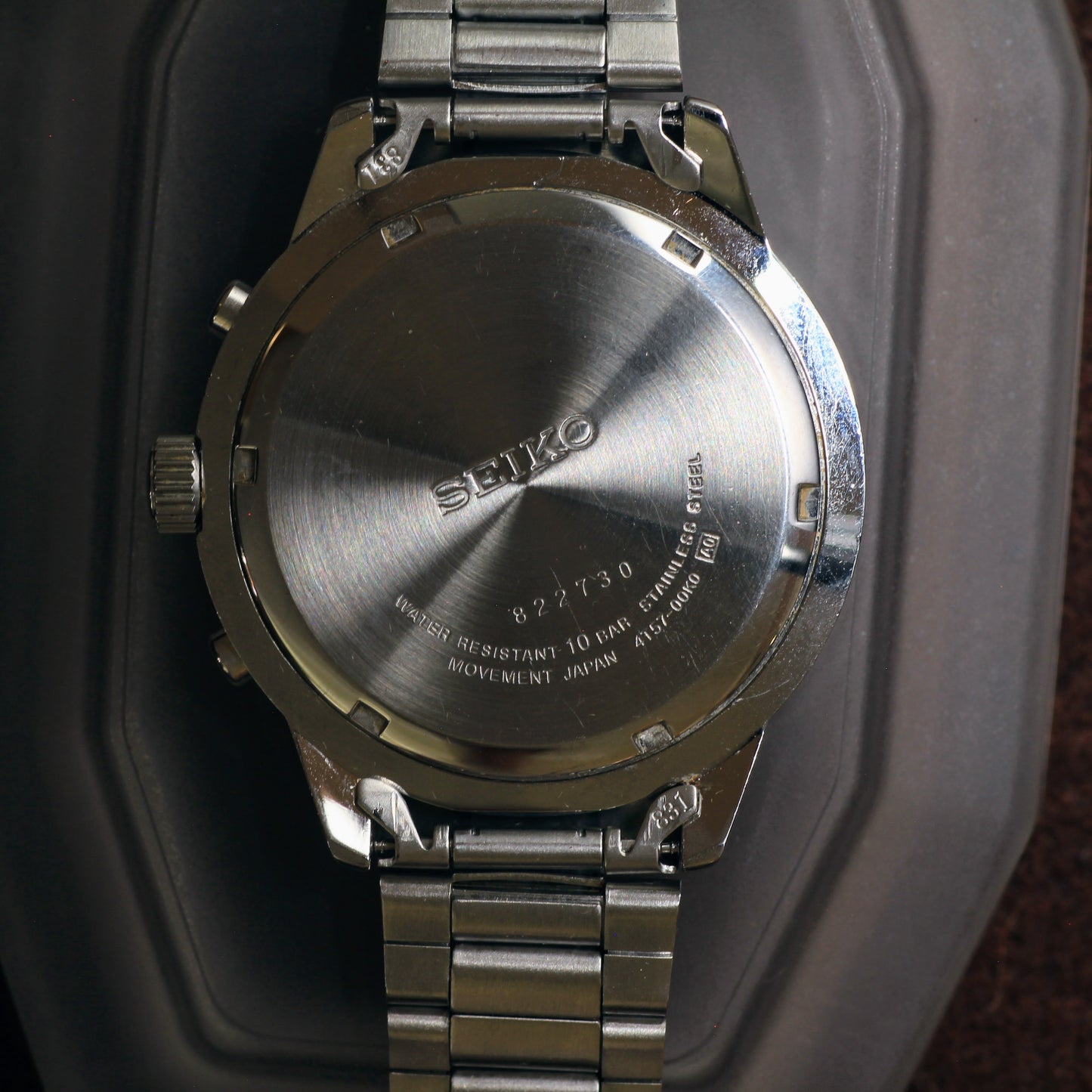 Vintage Seiko Chronograph 100M Mens Watch - 4T57-00K0 - Boxed