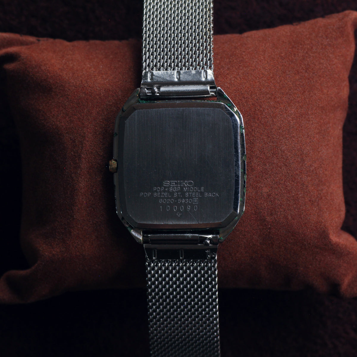 Vintage Seiko Dolce Cushion Mens Watch - 6020-5930 - 1981