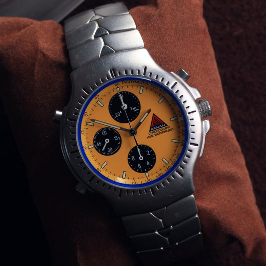 Neo-Vintage Seiko x Advan Chronograph Mens Watch - ADR-001 - 1998