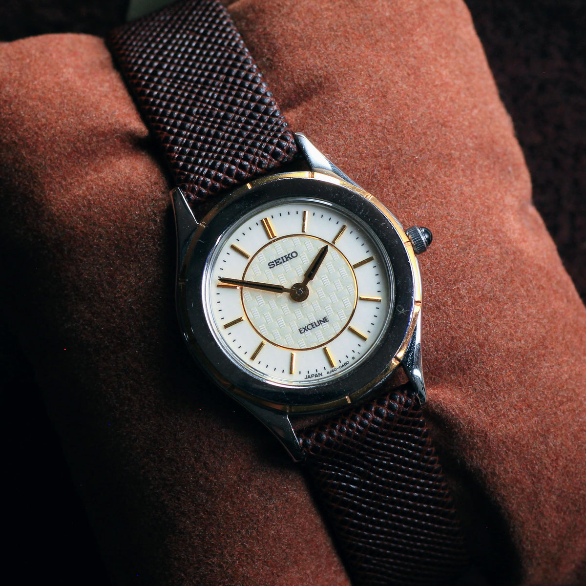 Vintage Seiko Exceline Womens Dress Watch - 4J40-0AA0 - 1993