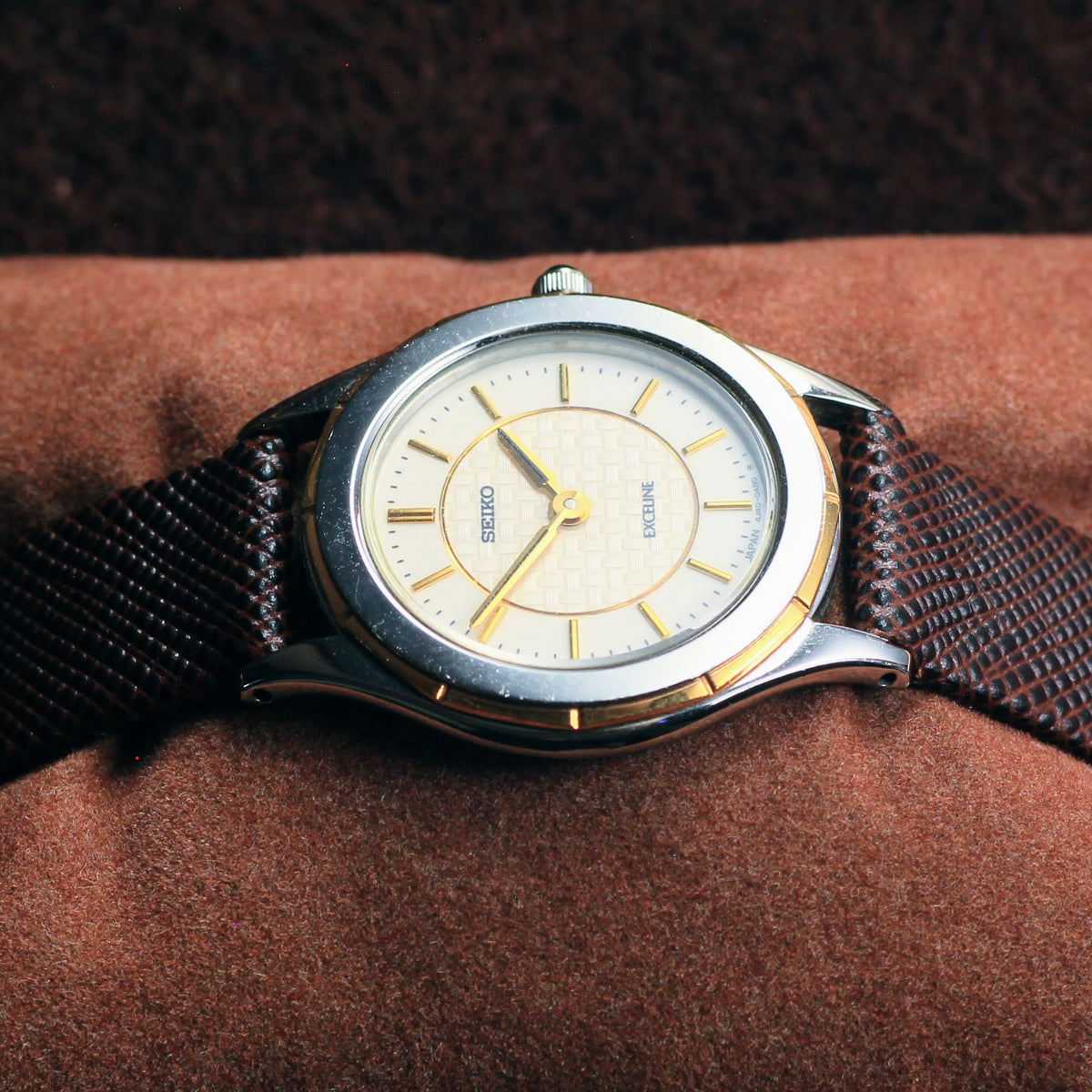 Vintage Seiko Exceline Womens Dress Watch - 4J40-0AA0 - 1993
