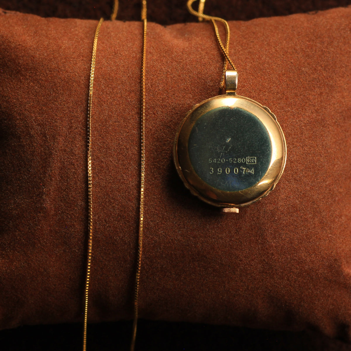 Vintage Seiko Quartz Pendant Watch Necklace - 1983