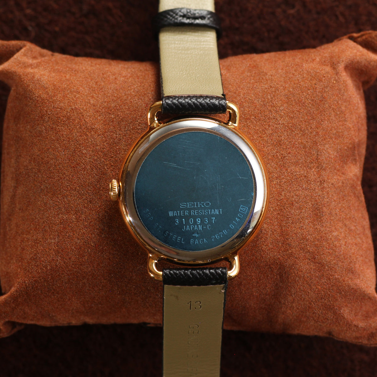 Vintage Seiko Railway Dial Mens Dress Watch - 2628-0140 - 1983