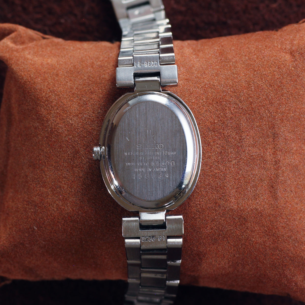 Vintage Seiko Lukia Pink Dial Womens Watch - 1N01-0ET0 - 2004