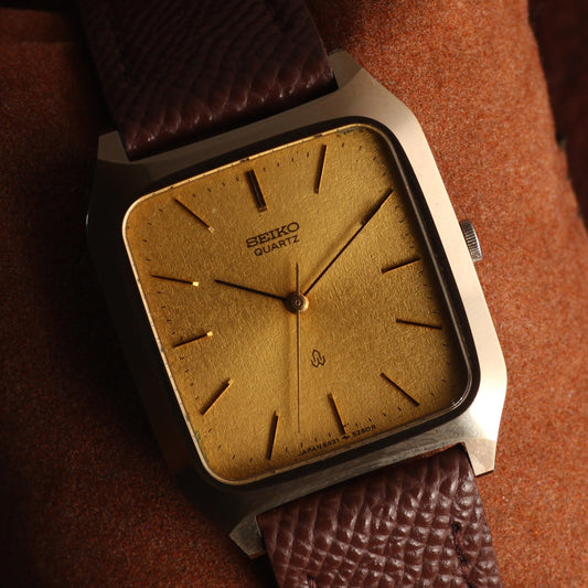 Seiko Dolce NSAG gold dress watch 5931-5260, view 1