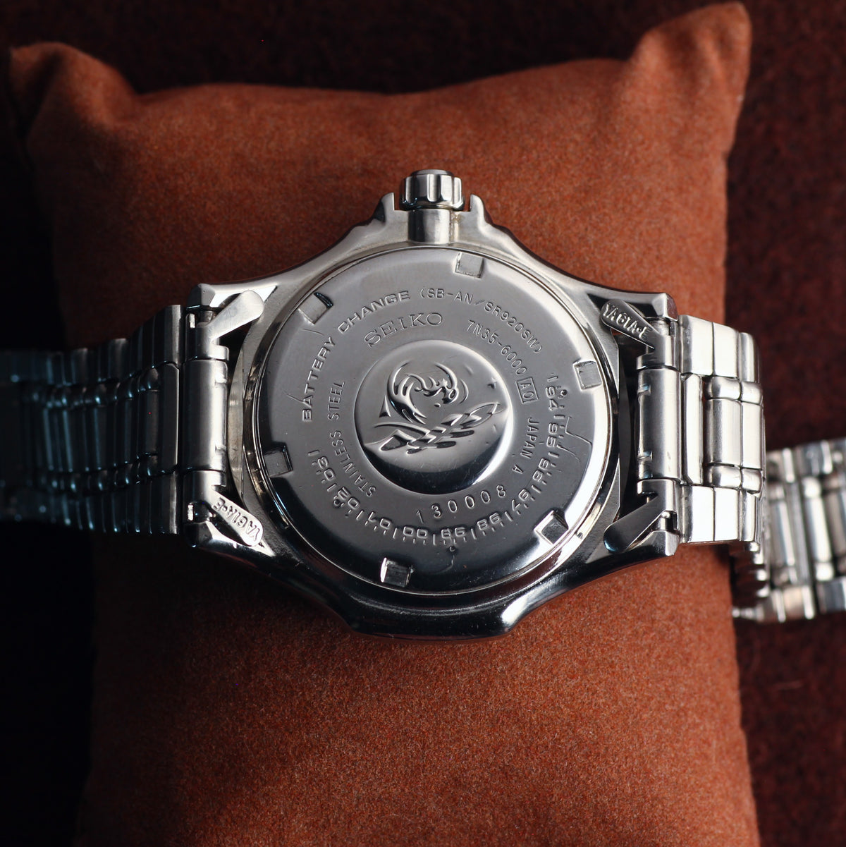 Seiko Scuba Pepsi bezel dive watch 7N35-6000, view 5