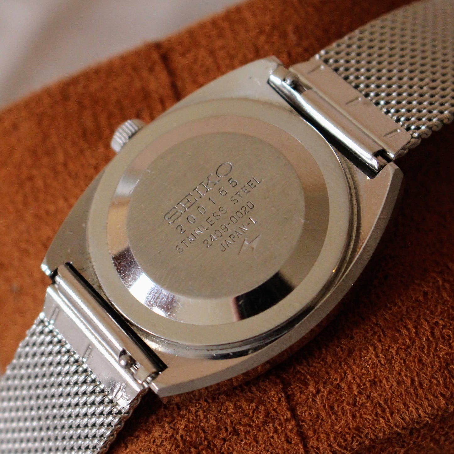 Vintage 70s Seiko Chariot Auto Hi-Beat Roman Dial Mens Watch - 1972 - 2409-0020