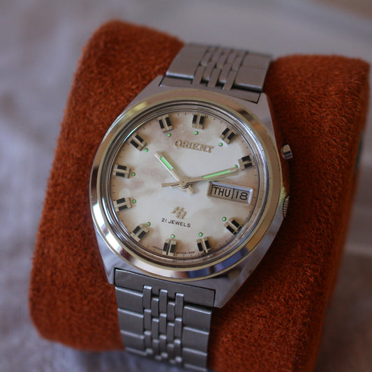 Orient HA Automatic Watch Unique Smokey Patina Dial - 70s - GS469714-8B