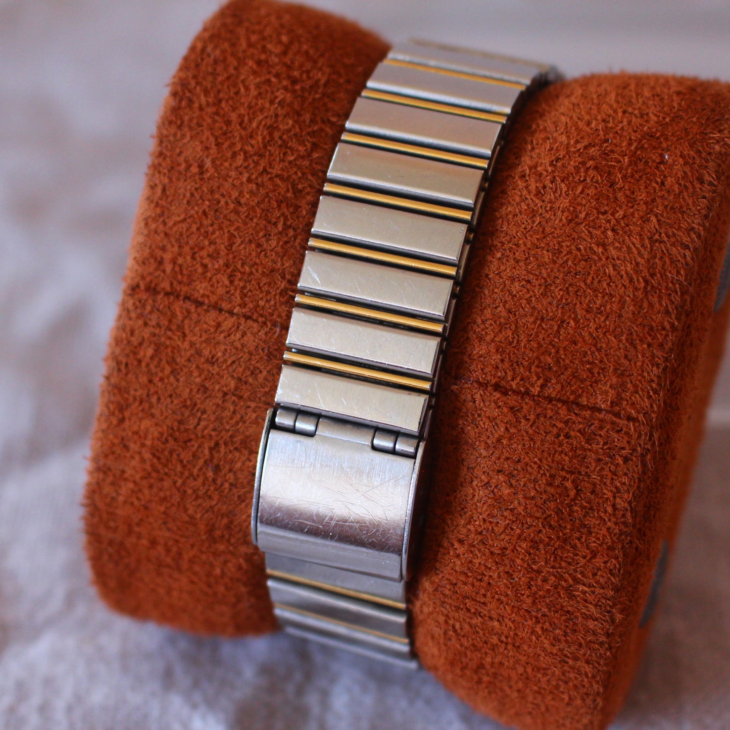 Vintage 90s Seiko Spirit JDM Tank Mens Dress Watch Two Tone - 1990 - 5E31-5A70