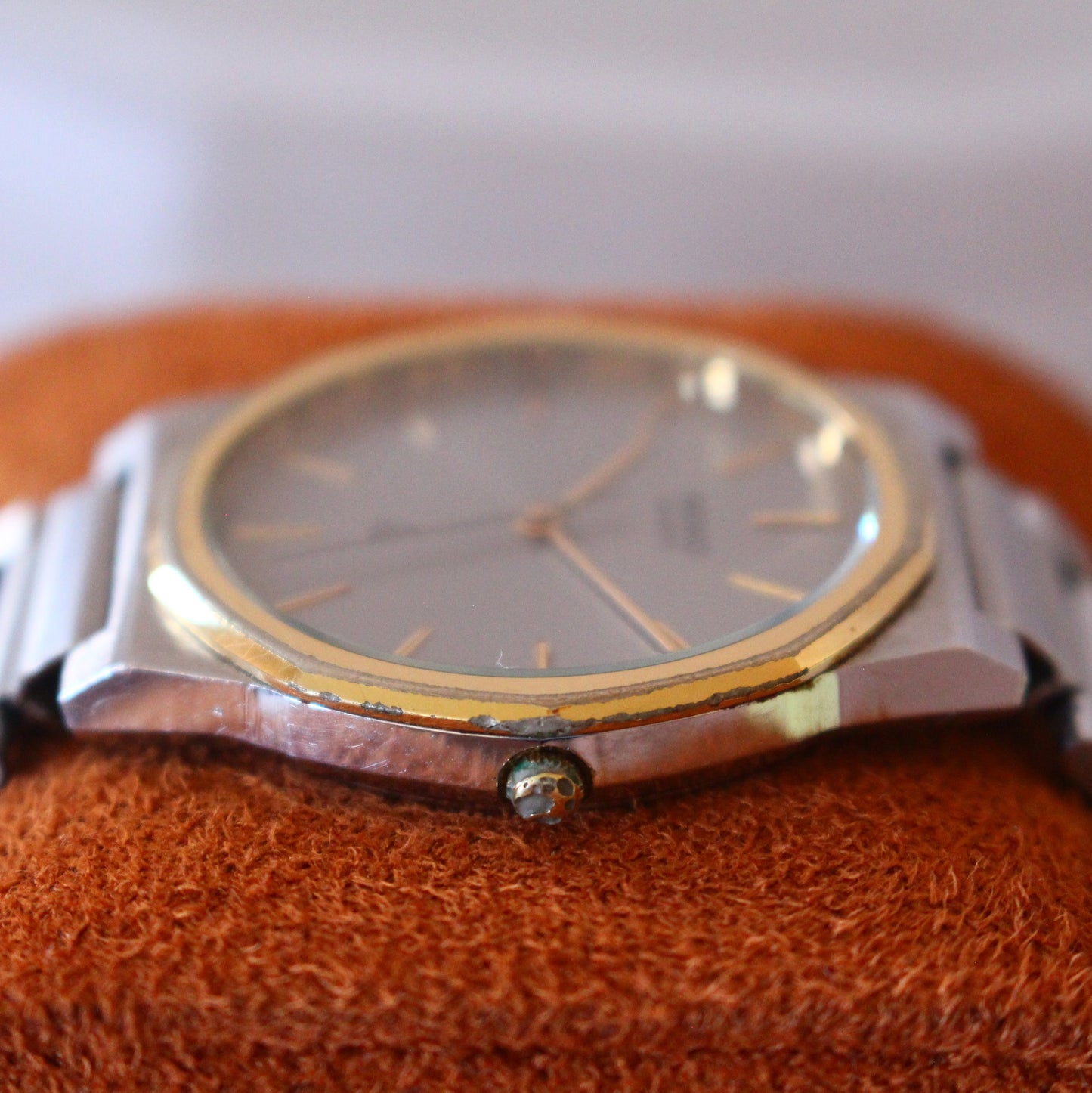 Vintage Seiko High Accuracy Quartz Two Tone Watch - 1990 - 6030-7060