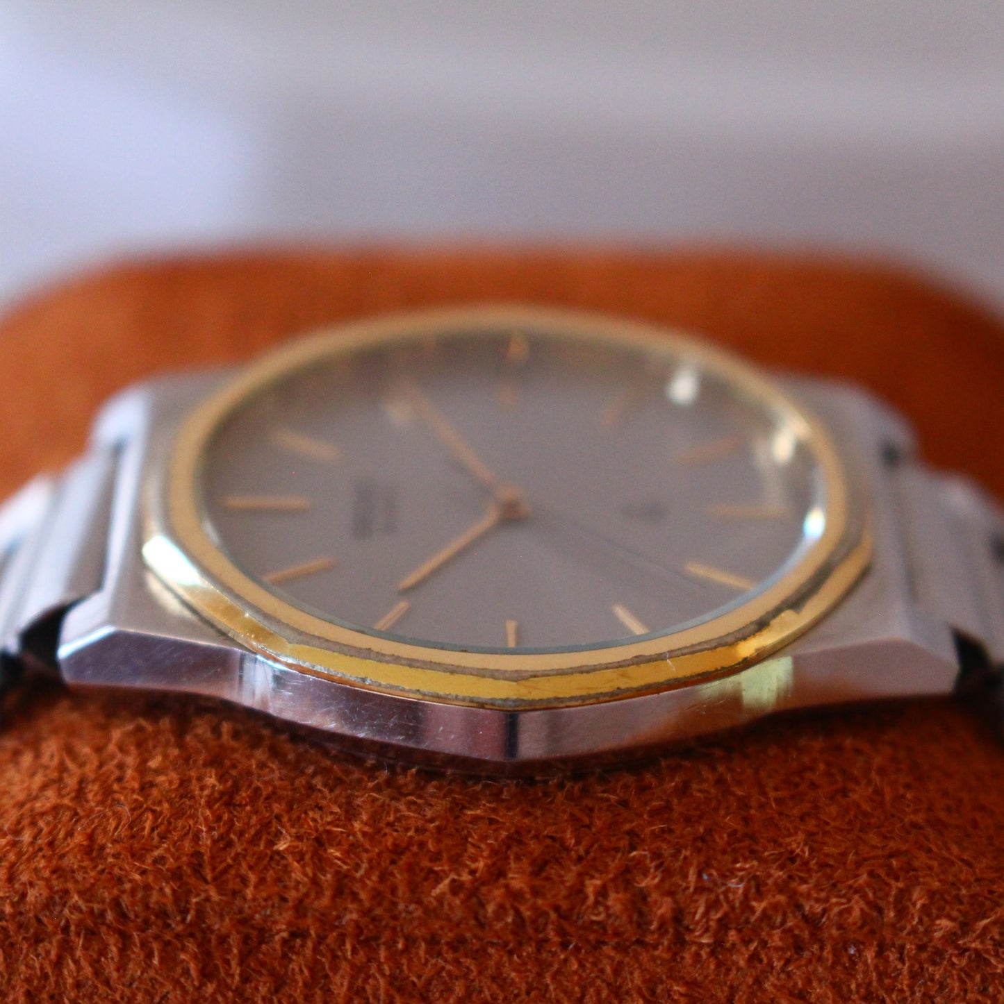 Vintage Seiko High Accuracy Quartz Two Tone Watch - 1990 - 6030-7060