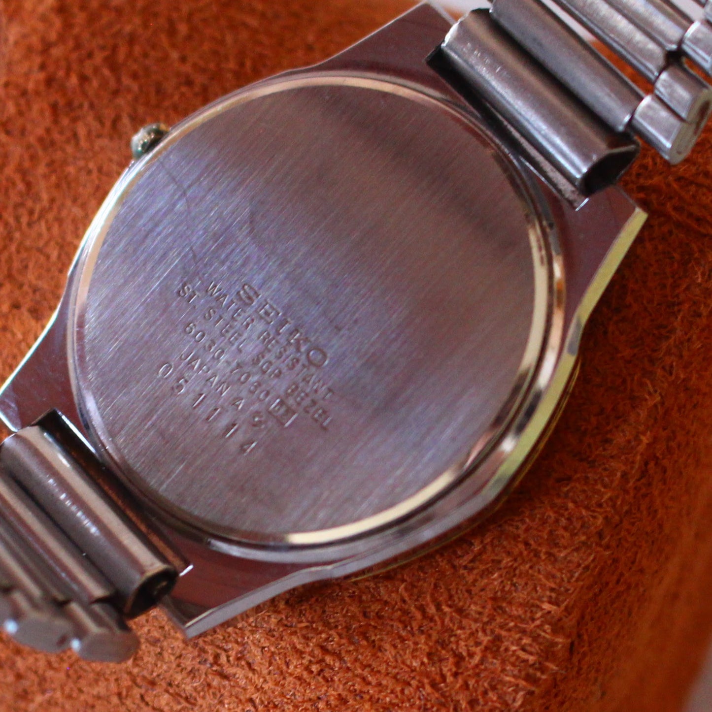 Vintage Seiko High Accuracy Quartz Two Tone Watch - 1990 - 6030-7060