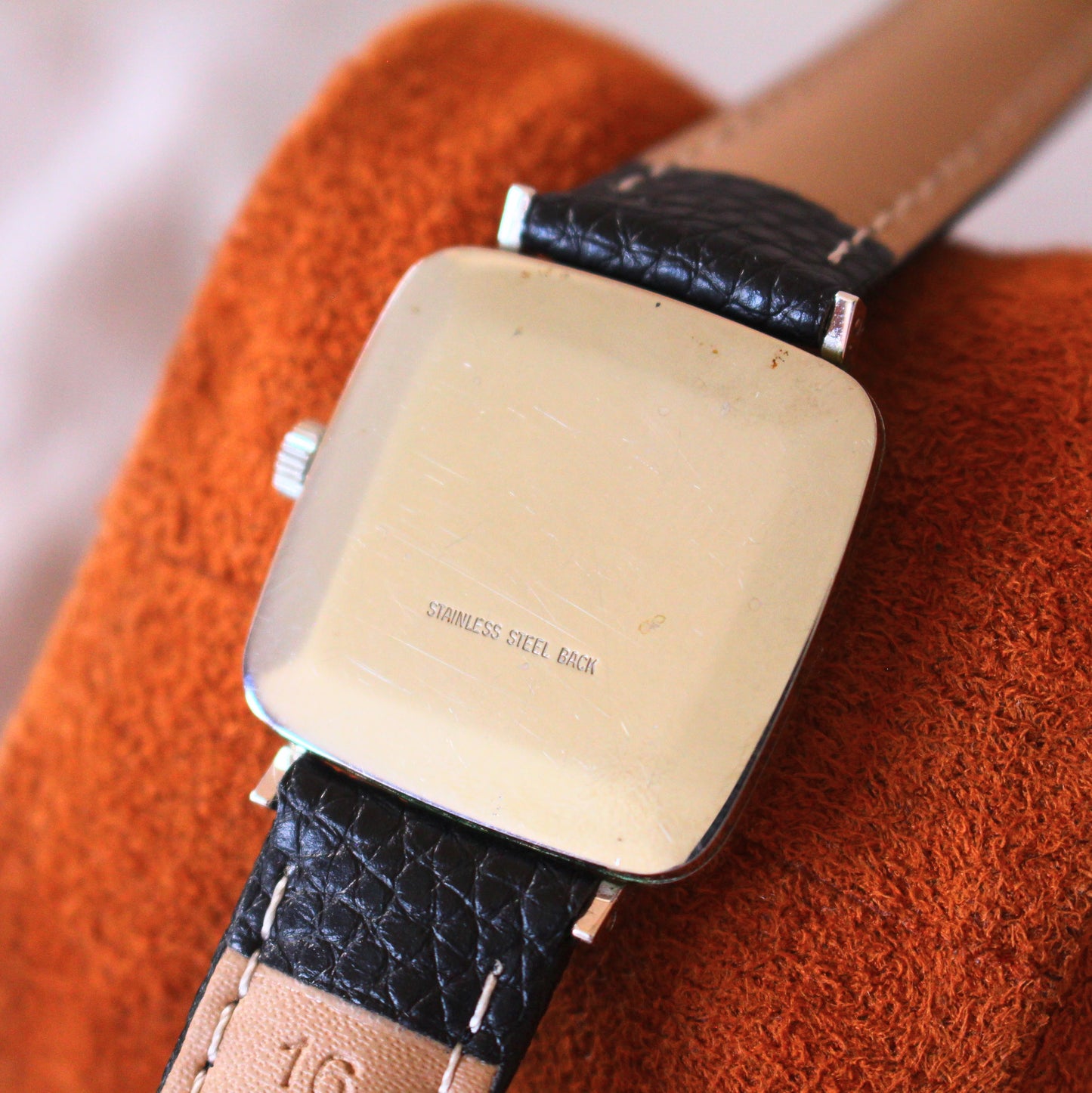 Vintage Omega Geneve Manual Wind Tank Square Dress Mens Watch - 60s - 511.415