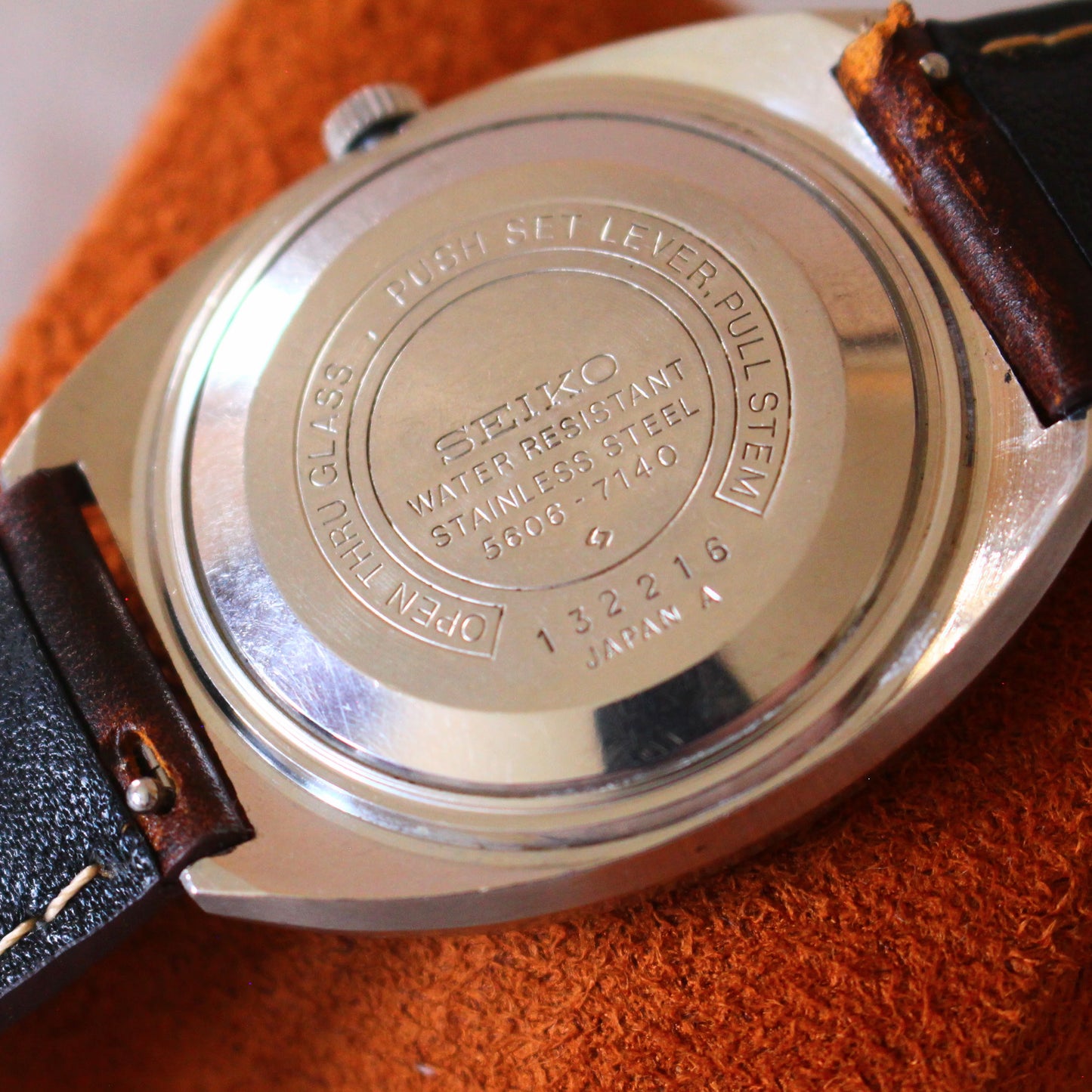 Vintage Seiko Lord Matic LM Automatic Stainless JDM Watch - 1971 - 5606-7140