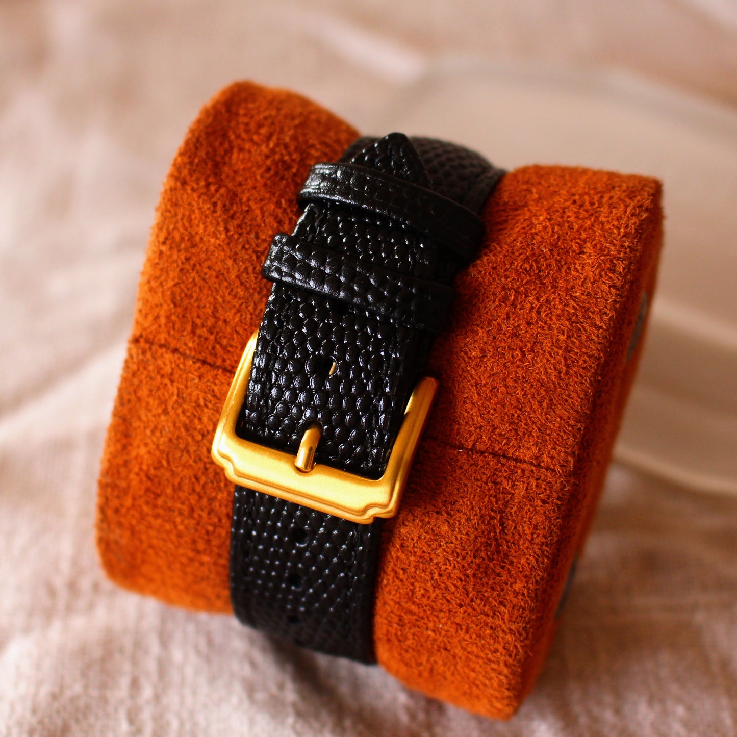 Vintage Tissot Swiss Made Manual Wind Dress Watch Brushed Gold Dial - 70s